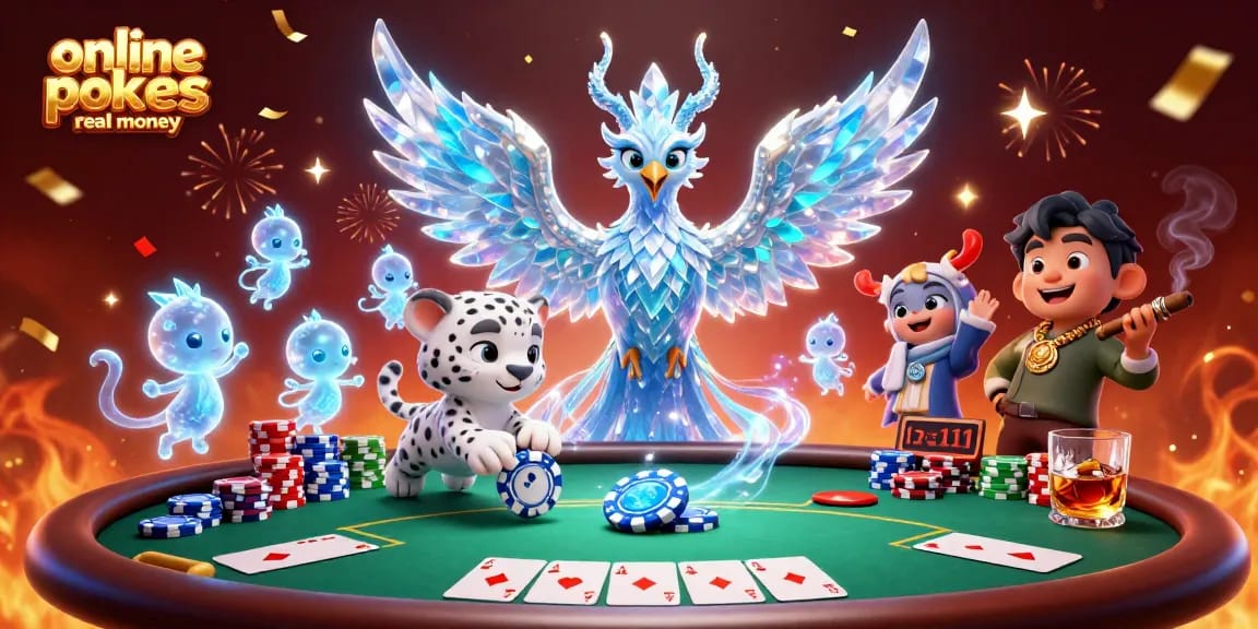 Experience thrilling online pokies real money action with dynamic casino characters in an engaging 3D scene.