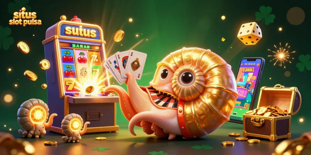 Experience the thrill of situs slot pulsa with an epic jackpot explosion and vibrant gaming atmosphere.
